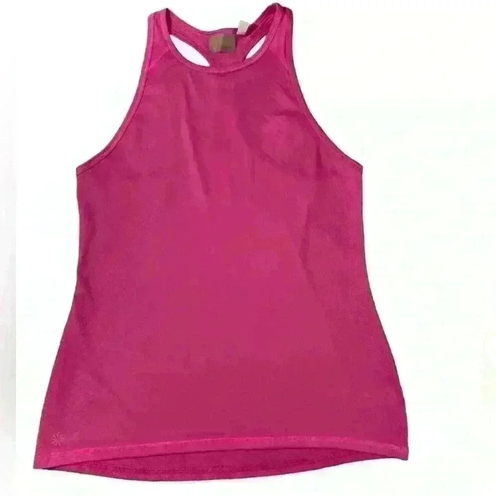 ATHLETA BREEZY TANK Fuchsia Leaders